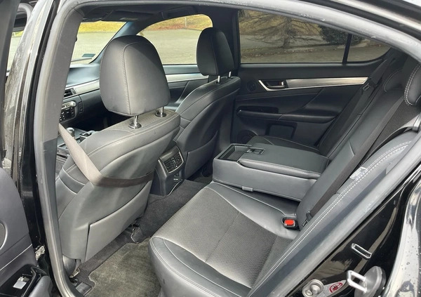 Lexus GS cena 98000 przebieg: 88000, rok produkcji 2015 z Biała małe 92
